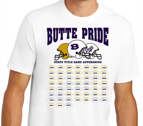 Butte High Football State Championship Shirt